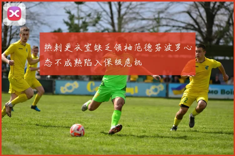 热刺更衣室缺乏领袖范德芬波罗心态不成熟陷入保级危机